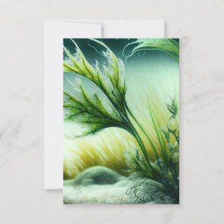 Carte De Remerciements Commune d'Underwater