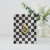 Carte De Remerciements Compass et contrôleurs Carrés (Debout devant)