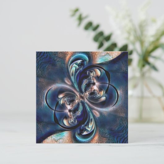 Carte De Remerciements Conception (Debout devant)