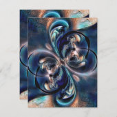 Carte De Remerciements Conception (Devant / Derrière)