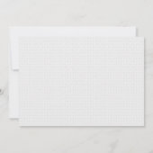 Carte De Remerciements Conception de célébration de mariage de luxe (Dos)
