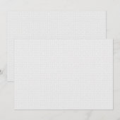 Carte De Remerciements Conception de célébration de mariage de luxe (Devant / Derrière)