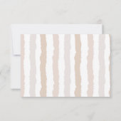 Carte De Remerciements Conception de Mariage alimentaire italien neutre (Dos)