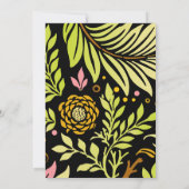 Carte De Remerciements Conception Florale 18 (Dos)