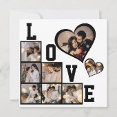 Carte De Remerciements Concevez votre propre collage de 8 photos (Devant)