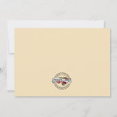 Carte De Remerciements Condolence de la Vierge catholique religieuse  (Dos)