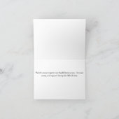 Carte De Remerciements Condolences (Intérieur)