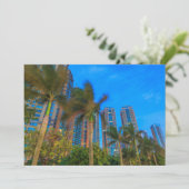 Carte De Remerciements Condominiums de luxe en Chine (Debout devant)