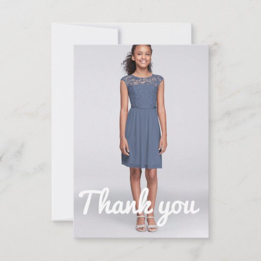 Carte De Remerciements Confirmation précieuse (Devant)