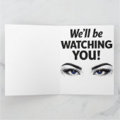 Carte De Remerciements Congrats! Don't forget about us! (Intérieur)