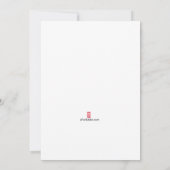 Carte De Remerciements Conserver le calme et les prêts de traitement (Dos)