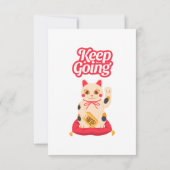 Carte De Remerciements Continuez (Dos)