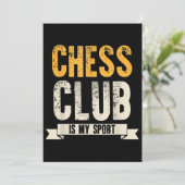 Carte De Remerciements Cool Chess Player (Debout devant)