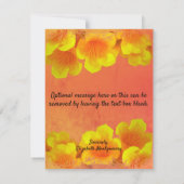 Carte De Remerciements Copa de Oro (Dos)