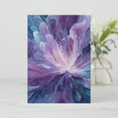 Carte De Remerciements CosmicFlower (Debout devant)