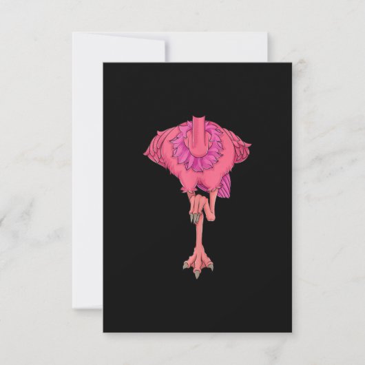 Carte De Remerciements Costume Funny (Devant)