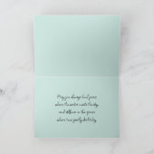 Carte De Remerciements Cottage côtier à Sunrise Marsh (Intérieur)