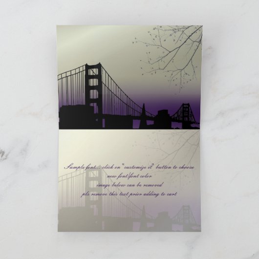 Carte De Remerciements Coucher de soleil de PixDezines à Golden Gate / Re (Intérieur)