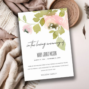 CARTE DE REMERCIEMENTS COULEUR D'EAU ROSE ROSE ROSE ROSE ROSE BLANC SYMPA