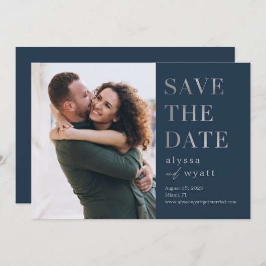 Carte De Remerciements Couleur Lavish Glow Modifiable Enregistrer La Cart (Devant / Derrière)