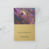 Carte De Remerciements Couleurs élégantes (Intérieur)