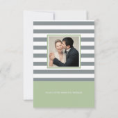 Carte De Remerciements Couronne de succulents, de brindilles et de pierre (Dos)