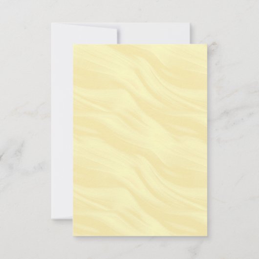 Carte De Remerciements Couronne florale de jonquilles jaunes élégantes po (Dos)