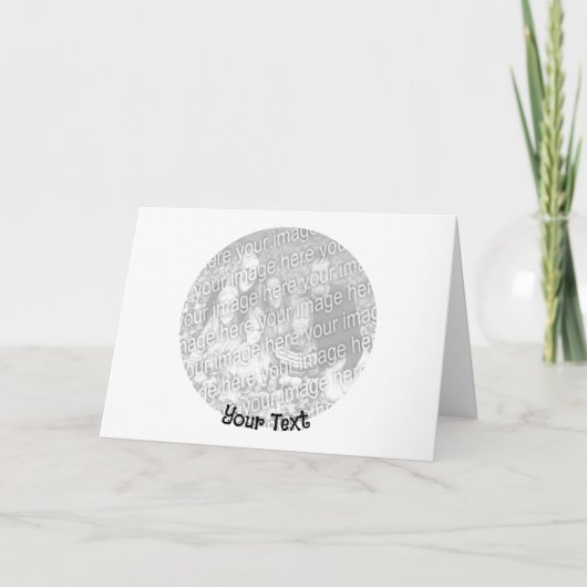 Carte De Remerciements Create Your Own  (Devant)