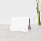 Carte De Remerciements Create Your Own Custom Design (Dos)