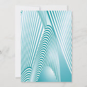 Carte De Remerciements Création de Motif Abstrait 4 (Dos)