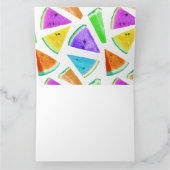 Carte De Remerciements Création du Motif de pastèque 6 (Intérieur)