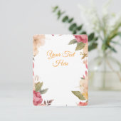 Carte De Remerciements Créer votre propre personnalisation (Debout devant)