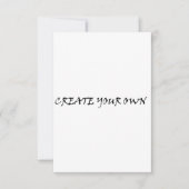 Carte De Remerciements Créez les vôtres (Devant)