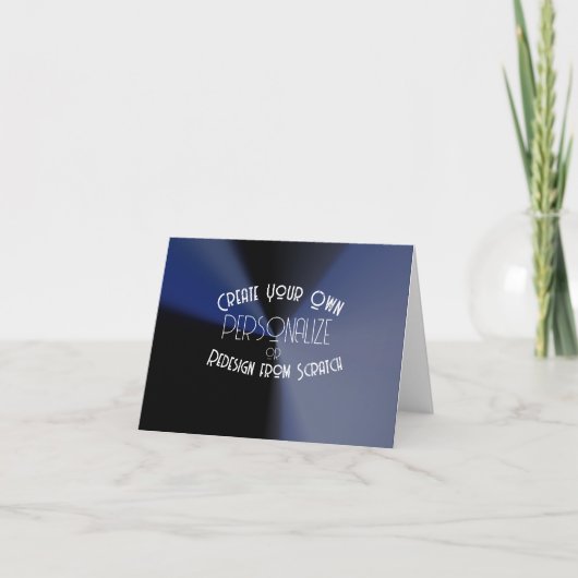Carte De Remerciements Créez vos propres produits personnalisés (Devant)
