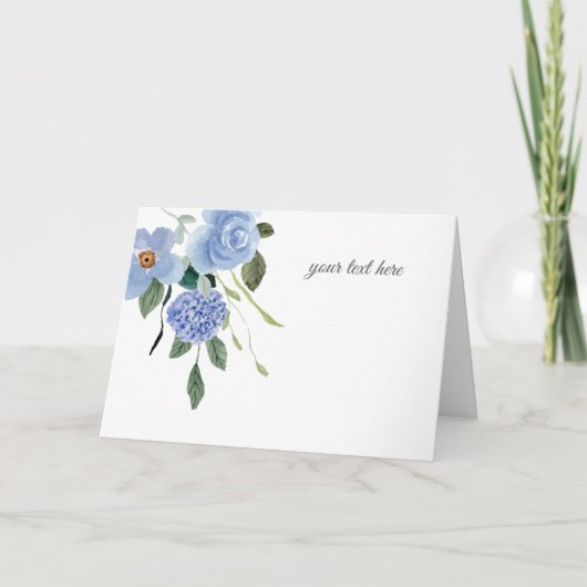 Carte De Remerciements Créez Votre Propre Design Sur Mesure (Devant)