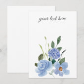 Carte De Remerciements Créez Votre Propre Design Sur Mesure (Devant / Derrière)