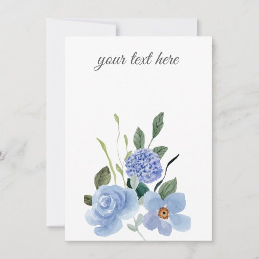 Carte De Remerciements Créez Votre Propre Design Sur Mesure (Devant)