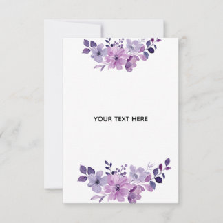 Carte De Remerciements Créez Votre Propre Fleur