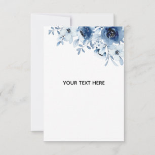 Carte De Remerciements Créez Votre Propre Floral