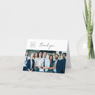 Carte De Remerciements Créez votre propre logo personnalisé Photo Entrepr