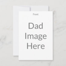 Créez votre propre photo de papa recto et verso