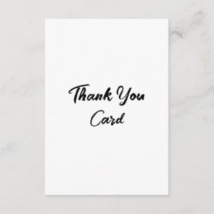 Carte De Remerciements Créez Votre Propre Promotion 3,5" x 5" Carré