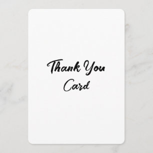 Carte De Remerciements Créez Votre Propre Promotion 5" x 7" Arrondi