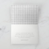 Carte De Remerciements Crêpe aux fruits rustique mignon aquarelle Baby Sh (Intérieur)