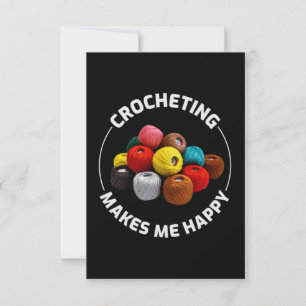 Carte De Remerciements Crochet Tricot Crochet