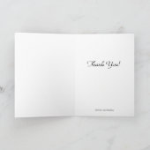 Carte De Remerciements Croissant-Lune-Au-dessus-Clé-Ouest-Dock - (Intérieur)