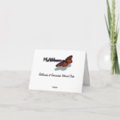 Carte De Remerciements Crotale dans le parc national de Shenandoah (Dos)