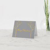Carte De Remerciements Custom Color Christmas Card (Devant)
