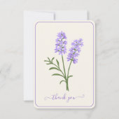 Carte De Remerciements Custom Funeral Thank You Card (Devant)