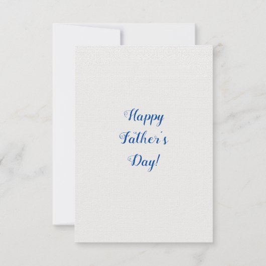 Carte De Remerciements Custom Yorkie papa chien meilleur chien fou papa (Dos)